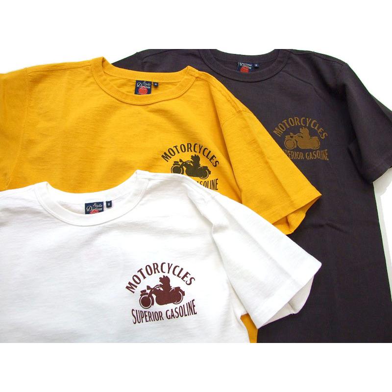 選べるサイズ展開 ダルチザン 吊り編みtシャツ 21 日本製 Tシャツ Motor Cycle プリント半袖tシャツ 8039a メンズ アメカジtシャツ Studio D Artisan 公式 Baanorachon Com