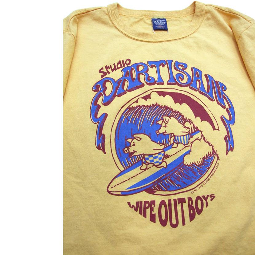 ダルチザン 半袖Tシャツ 8168B サーフ メンズt プリントTシャツ 日本製