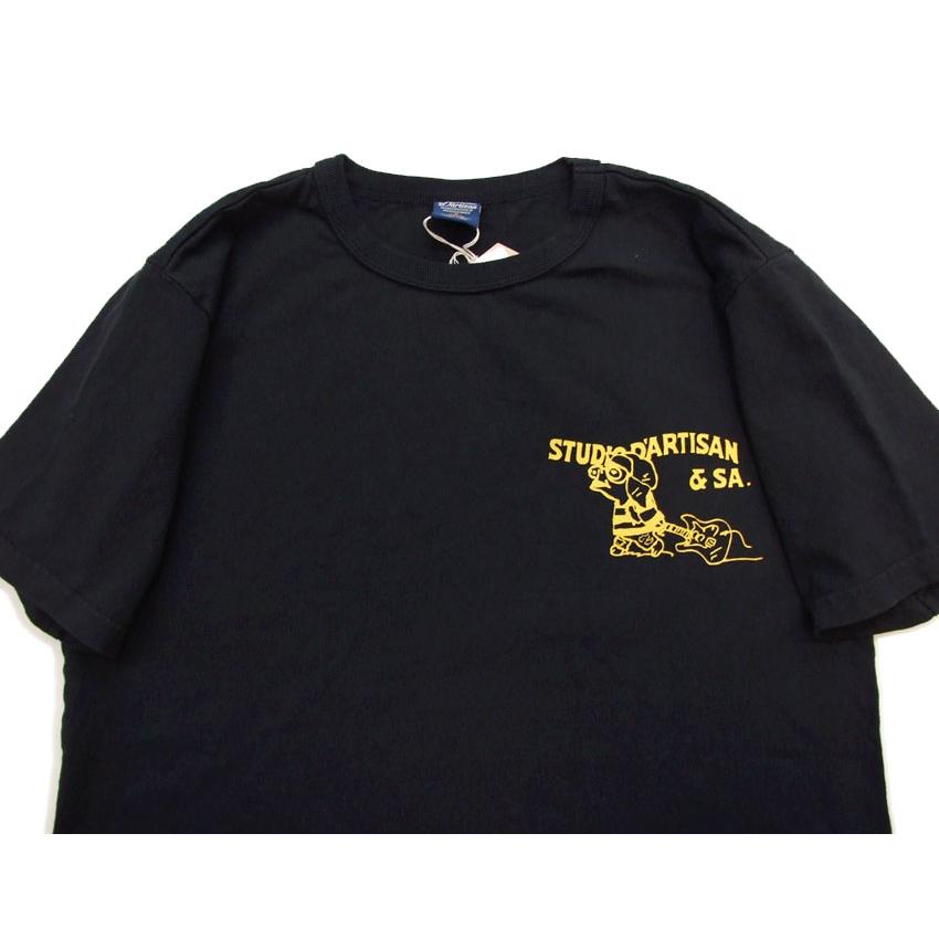 ダルチザン Tシャツ ロックt 8212B バンドt 日本製 STUDIO D'ARTISAN