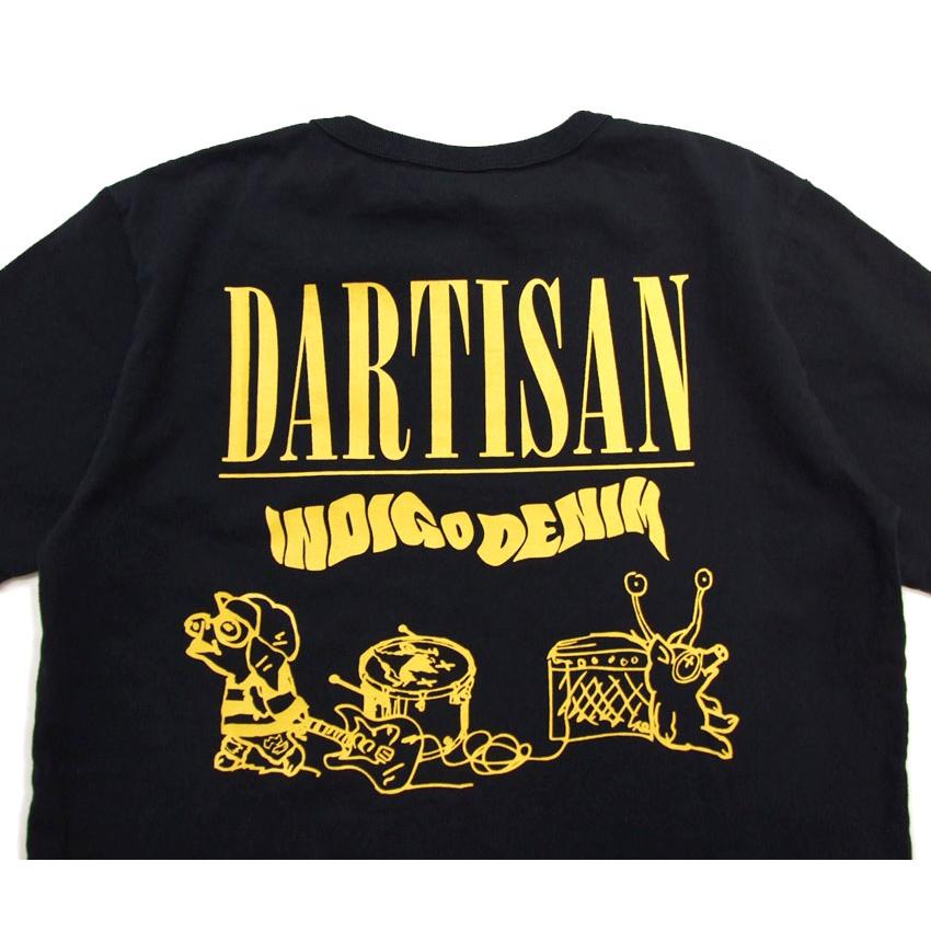 ダルチザン Tシャツ ロックt 8212B バンドt 日本製 STUDIO D'ARTISAN