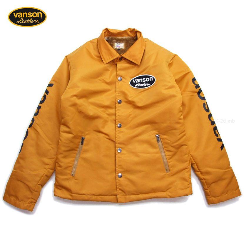 VANSON コーチジャケット vanson 裏ボアジャケット メンズ VANSON コーチジャケット vanson 裏ボアジャケット メンズ