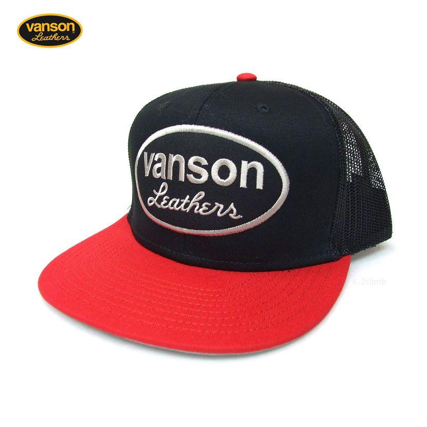 VANSON（バンソン） ワッペンキャップ バンソンCAP フラットキャップ