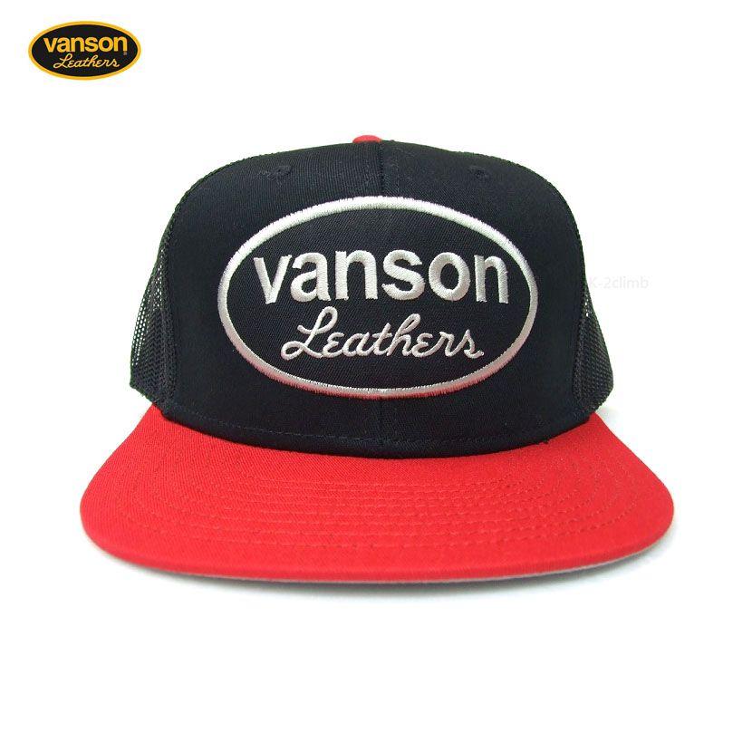 VANSON（バンソン） ワッペンキャップ バンソンCAP フラットキャップ
