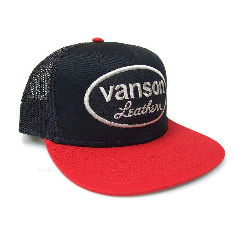 VANSON（バンソン） ワッペンキャップ バンソンCAP フラットキャップ