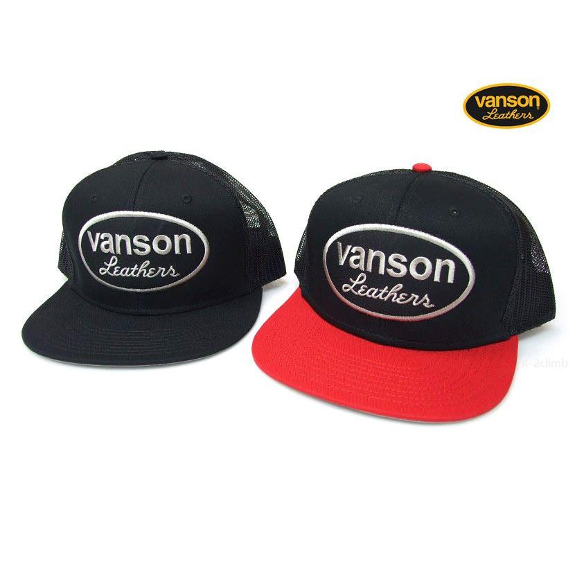 VANSON（バンソン） ワッペンキャップ バンソンCAP フラットキャップ