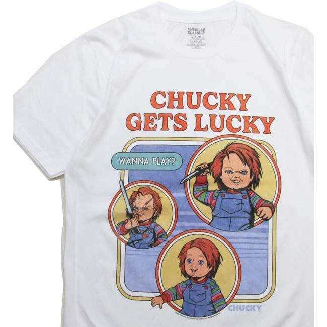インポートTシャツ チャッキー半袖Tシャツ CHUCKY AMNC261 アメカジ