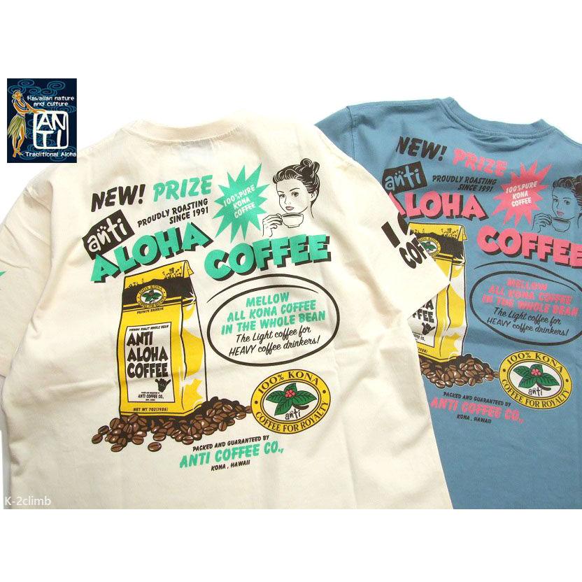 ハワイアン デザインTシャツ ANTI アンチ エフ商会 tシャツ アロハ