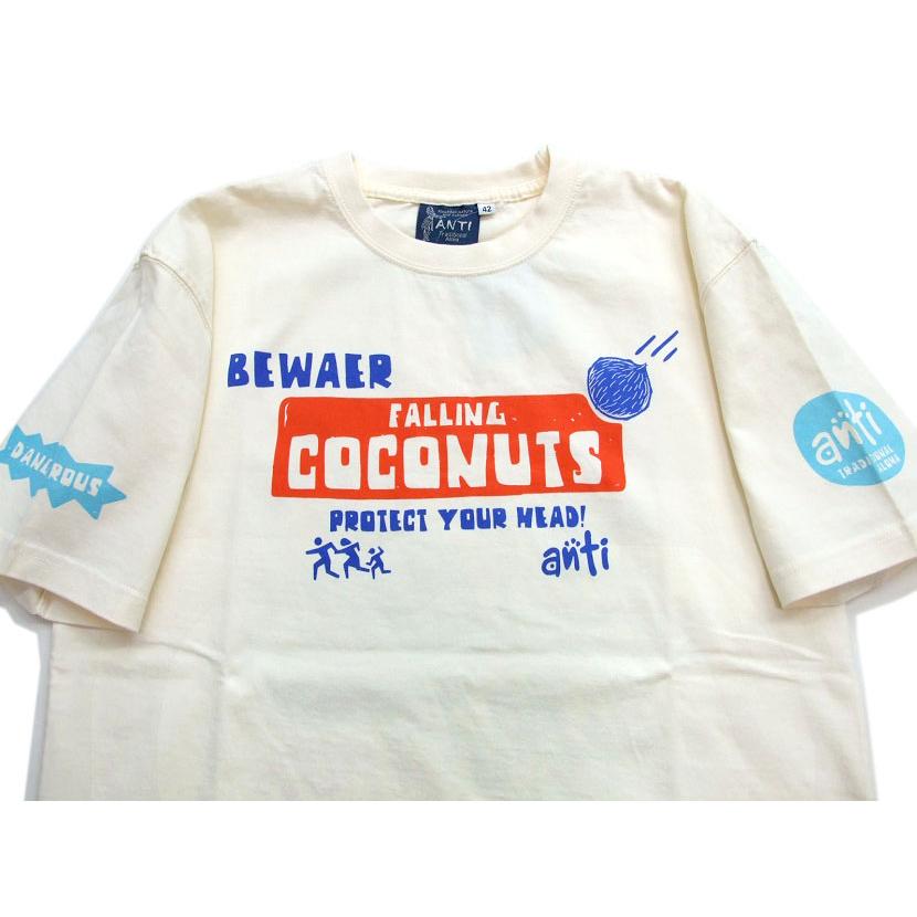 ハワイアン デザインTシャツ ANTI アンチ エフ商会 tシャツ  トロピカルフルーツ men's半袖Tシャツ メンズt カットソー サーフ ATT-164●ネコポス可●COCONUTS｜k-2climb｜03