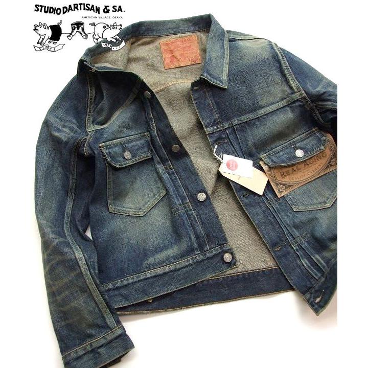 ダルチザン デニムジャケット Studio D Artisan Used加工ジャケット リアルエイジング2ndgジャン D4440u D4440u K 2climb ヤフー店 通販 Yahoo ショッピング