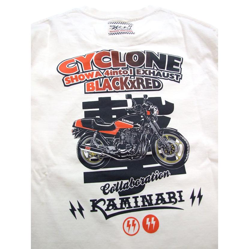 カミナリモータース ロンT 長袖Tシャツ エフ商会 KMLT-224 メンズ ロン