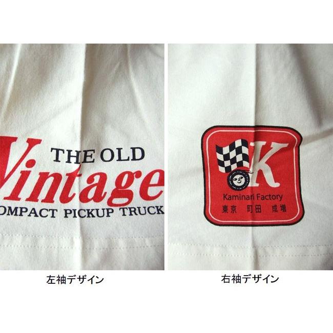 カミナリ 雷 Tシャツ KAMINARI MOTORS-Microcar Special Shop 半袖T