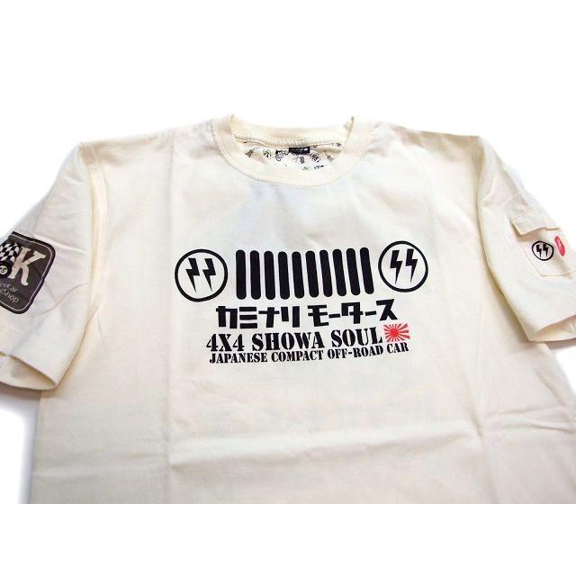 カミナリモータース tシャツ 2STROKE 530cc メンズ 半袖Tシャツ KMT