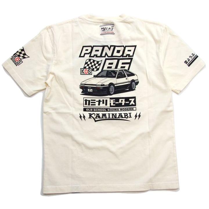 カミナリモータース Tシャツ 半袖Tシャツ KMT-201  86雷　エフ商会　PANDA 86　メンズ　Tシャツ　半t｜k-2climb｜12