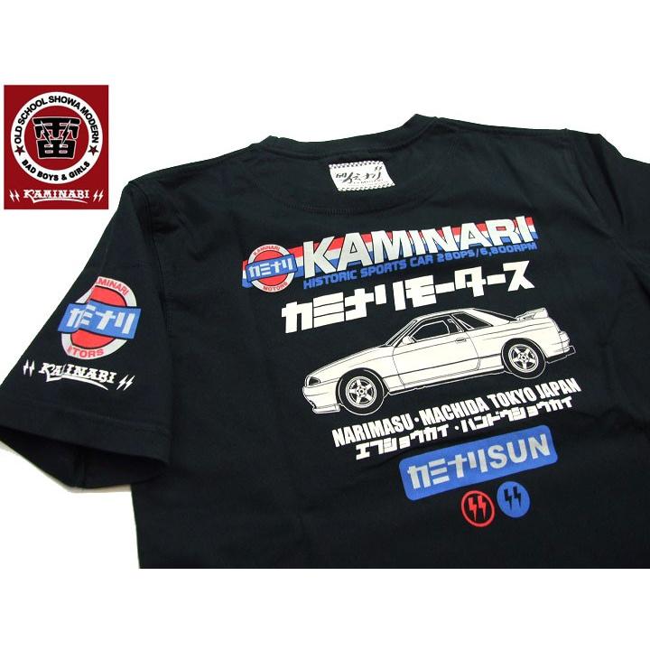 カミナリモータース tシャツ GT R32 半袖Tシャツ KMT-202 雷