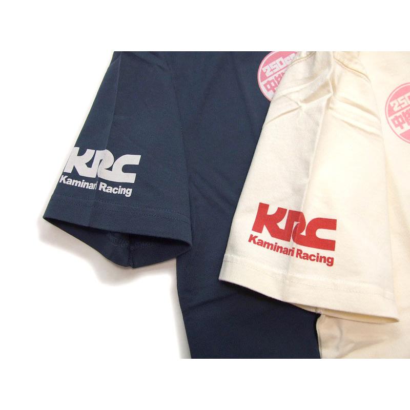 カミナリモータース 半t バイク バブ 雷 半袖Tシャツ 名車旧車 単車