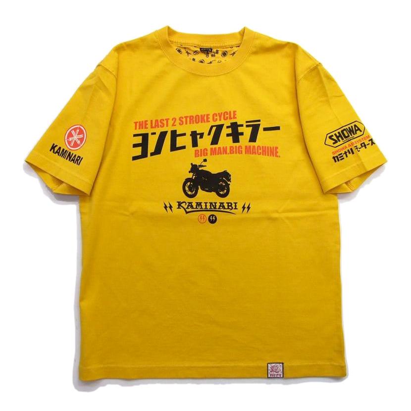値下げ　新品未使用　カミナリモータース　KMT-230 TEDMAN カミナリ ブランド メンズ 半袖 Tシャツ カミナリ
