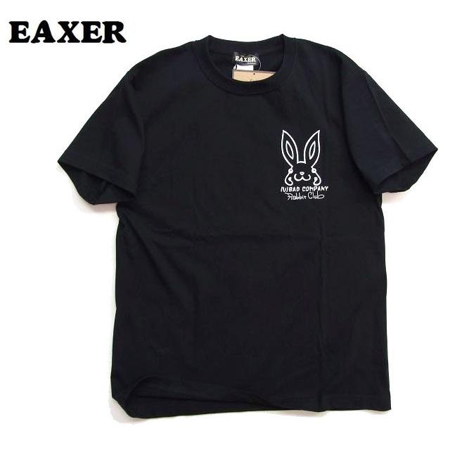 うさぎTシャツ EAXER デビルウサギ半袖Tシャツ 男女兼用 半T KT-19002