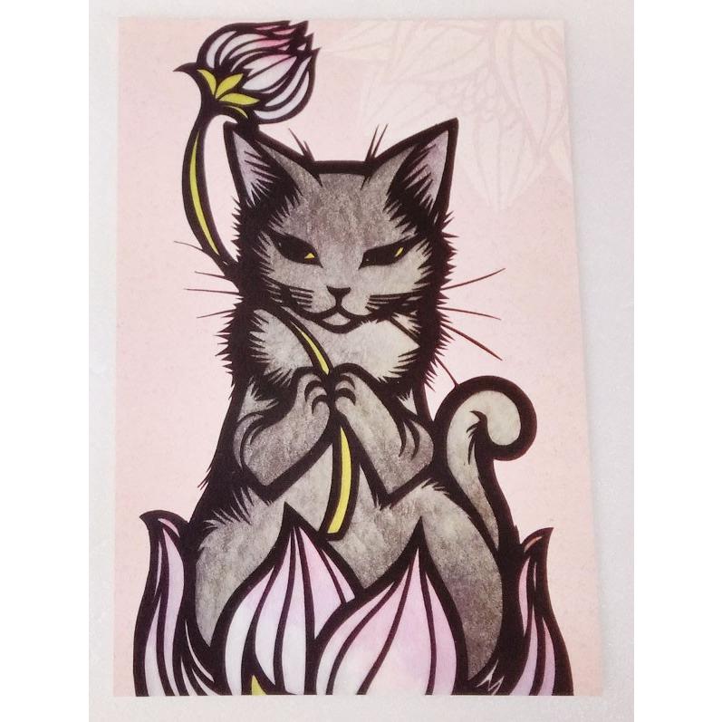 Cut Art さとうみよ ポストカード 黒猫 蓮猫 P0 C003 P0 C003 K 2climb ヤフー店 通販 Yahoo ショッピング