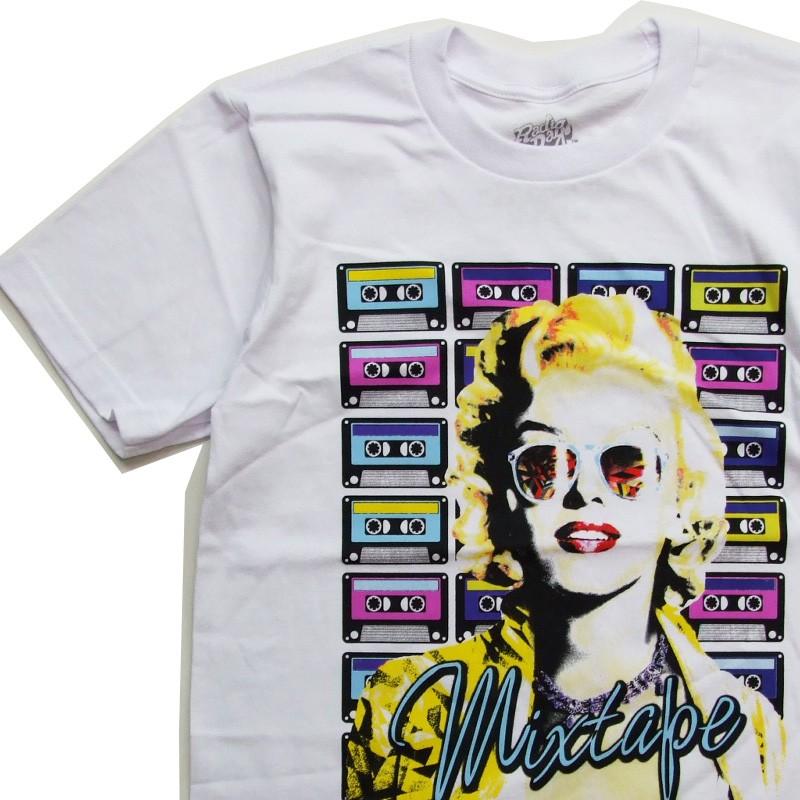マリリンモンロー Tシャツ インポート Us Tシャツ Rdmm01 モンロースマイル カセットテープ Rdmm01 K 2climb ヤフー店 通販 Yahoo ショッピング