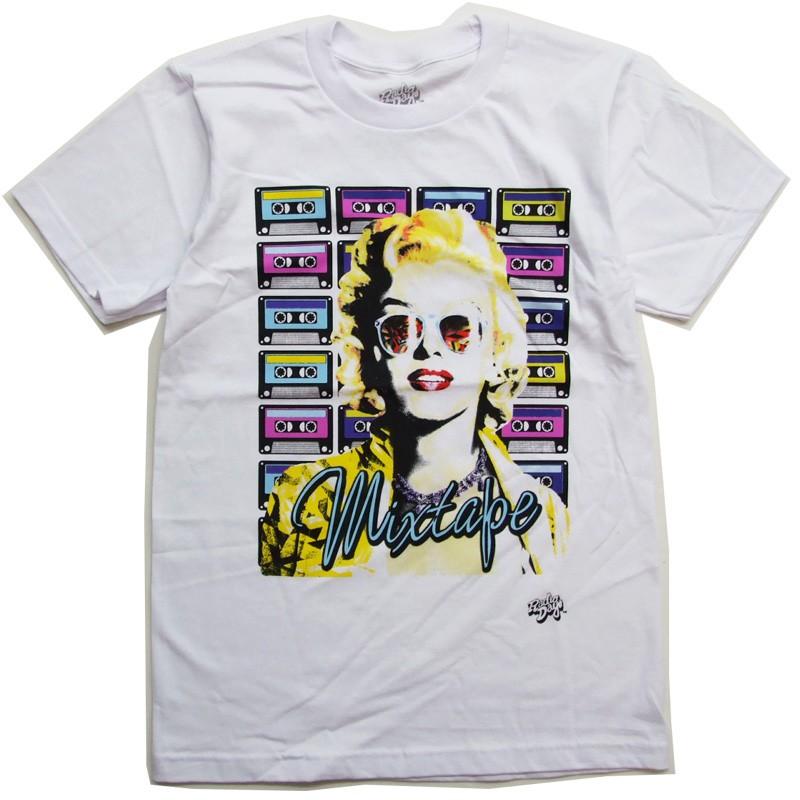 マリリンモンロー Tシャツ インポート Us Tシャツ Rdmm01 モンロースマイル カセットテープ Rdmm01 K 2climb ヤフー店 通販 Yahoo ショッピング
