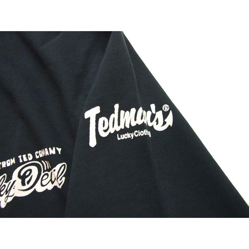 テッドマン tシャツ TEDMAN’S ロングTシャツ Kiss my ass!  TDLS-348　人気のユルキャラ テッドマン｜k-2climb｜08