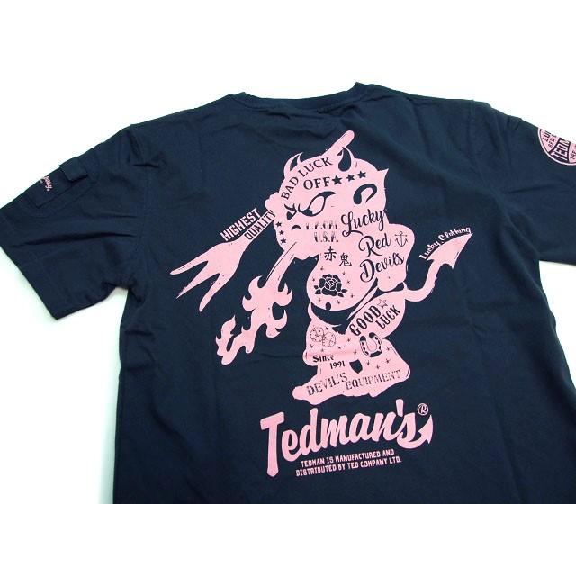 tedman's 半t テッドマン tシャツ　2018　メンズ 半袖Tシャツ TDSS-482　TATTOO｜k-2climb｜11