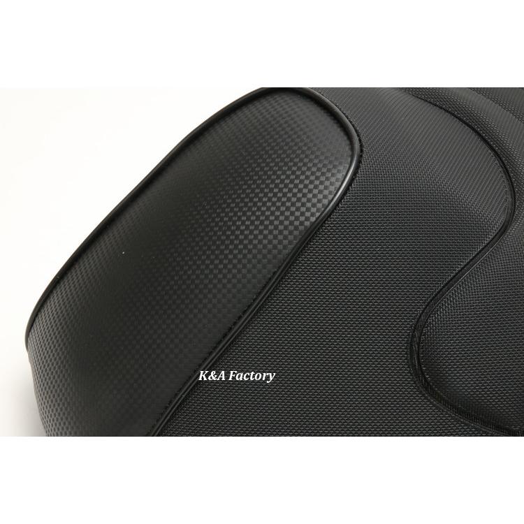 シグナス 2型 純正シート フラット化 ローダウン加工 純正シート加工で安心高品質!! 3cmローダウン ブラックカーボン