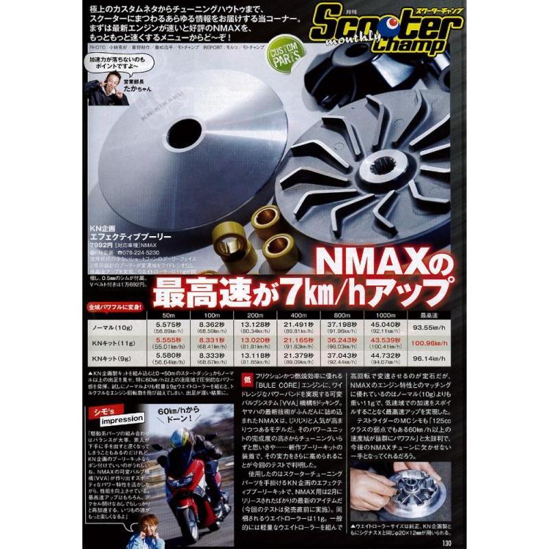 KN企画エフェクティブプーリーセット(プーリー/フェイス/強化ベルト