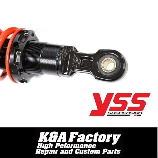 無段階プリロード調整付］YSSリアショック/サスペンション 340mm