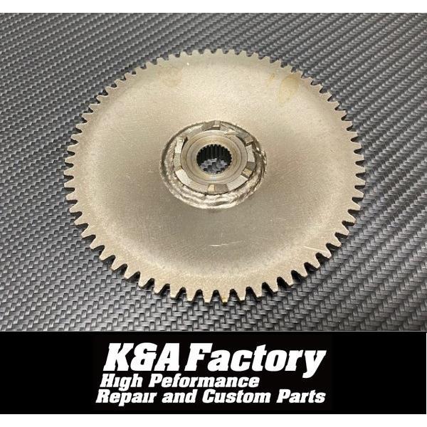 プーリードライブフェイス スチール製 ジャイロ系 キャノピー TA02
