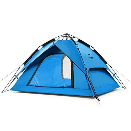 3人用テントnaturehike公式ショップ テント ワンタッチテント キャンプテント 通気 設営簡単 軽量 キャンプテント Uvカット加工 両用 Ys 軽量 防風防水 通気 Kaトレード 2way ショップ セール大特価の