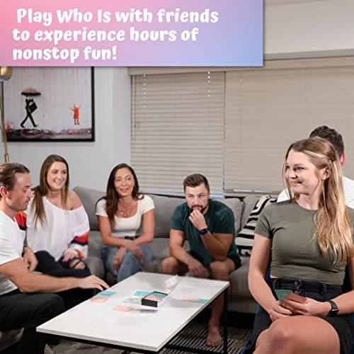希望者のみラッピング無料 カードゲームwho Is カップルカードゲーム 楽しいデートナイトアクティビティまたはカップルパーティーゲーム ロマンチックで面白いギフト その他カードゲーム qhema Com