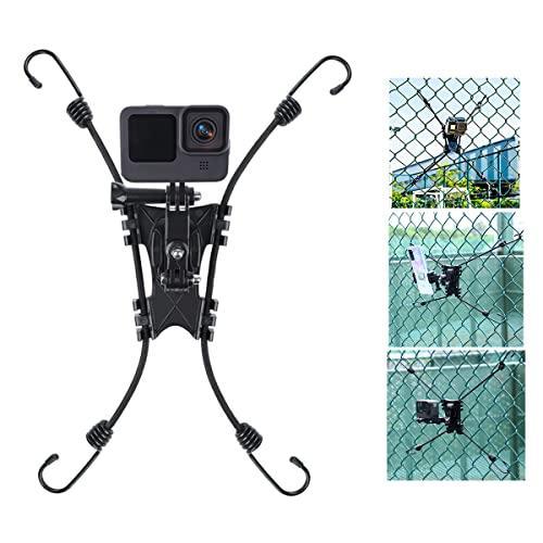 GoPro マウント Action Camera Backstop Net Chain Link Fence Mount