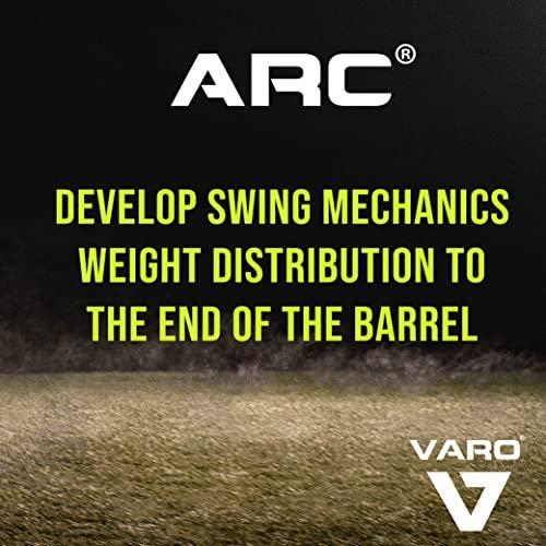 完全限定 野球トレーニング用品 |Varo ARCソフトボールトレーニングウェイト（ジェニーフィンチ版）、ホワイト/グラファイト、12オンス【並行輸入品】