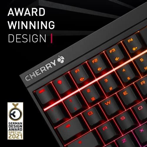 受注製作 ゲーミングキーボード 有線 |Cherry MX 2.0S 有線ゲーミングキーボード RGB Lighting MX 赤軸 ピュアホワイトボード【並行