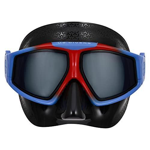 新しいエルメス シュノーケル |U.S. Divers Avila Adult Snorkel Combo - Curved 2-Window Lens for Pa