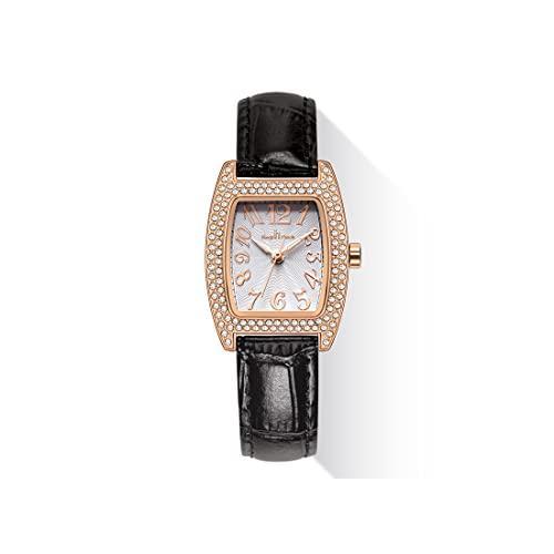 レディース 腕時計 |Keep in Touch Womens Quartz Analog Diamond Croco-Grain Strap La