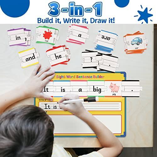 日本公式の通販 英語 カード はじめて |Aizweb Sentence Building，Sight Word Games for Kindergarten 1st