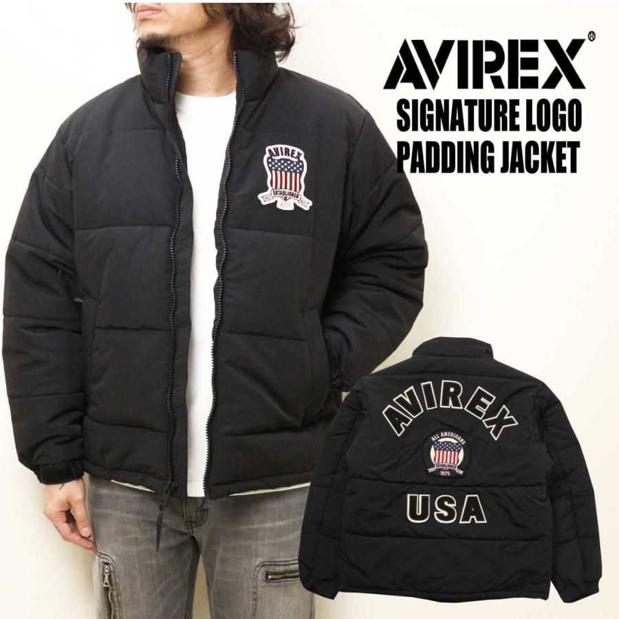 AVIREX アヴィレックス アビレックス ナイロン 中綿 ジャケット  