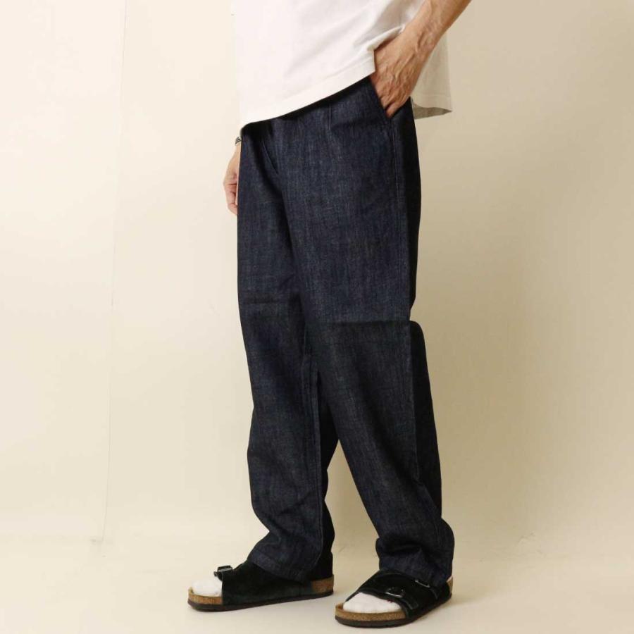 SALE EDWIN エドウィン デニム パンツ ボトムス EEW05 イージー タックトラウザー EASY WEAR ワイドテーパード ワイドトラウザー カジュアル メンズ | INTERNATIONAL BASIC | 05