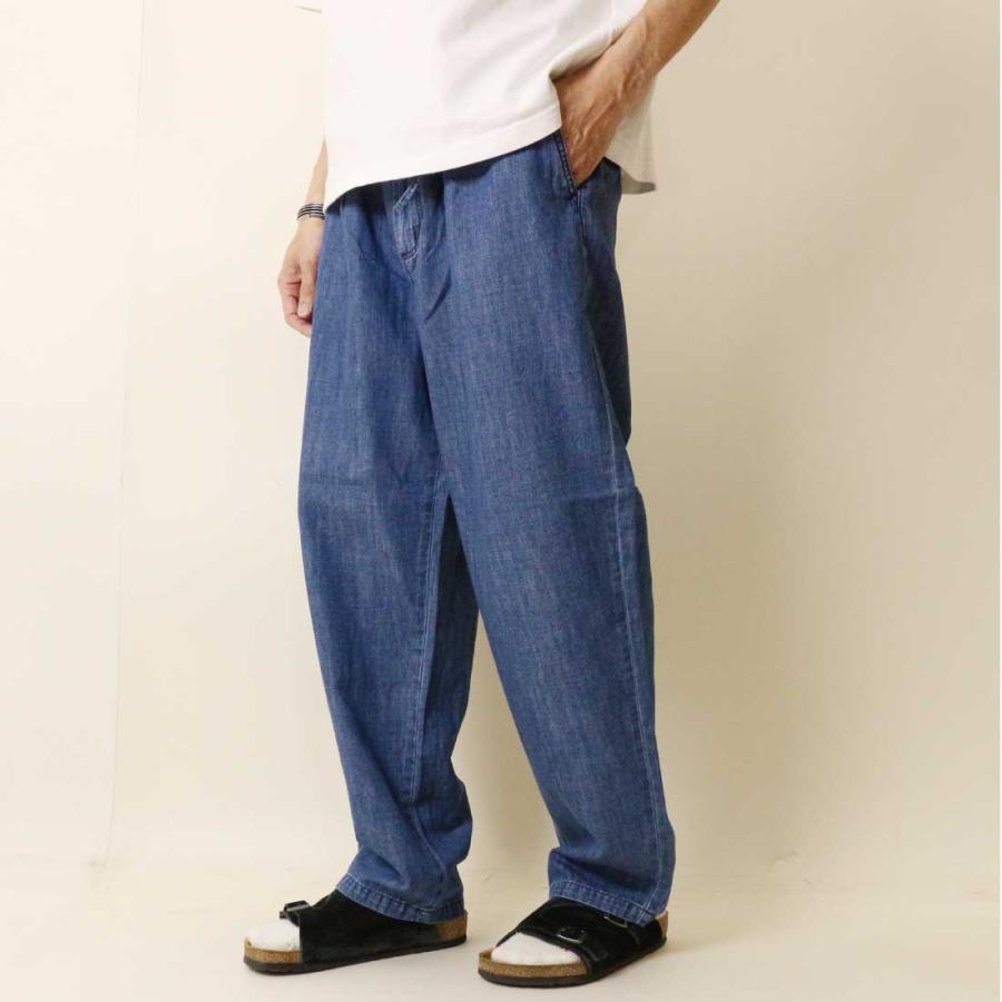 SALE EDWIN エドウィン デニム パンツ ボトムス EEW05 イージー タックトラウザー EASY WEAR ワイドテーパード ワイドトラウザー カジュアル メンズ | INTERNATIONAL BASIC | 09