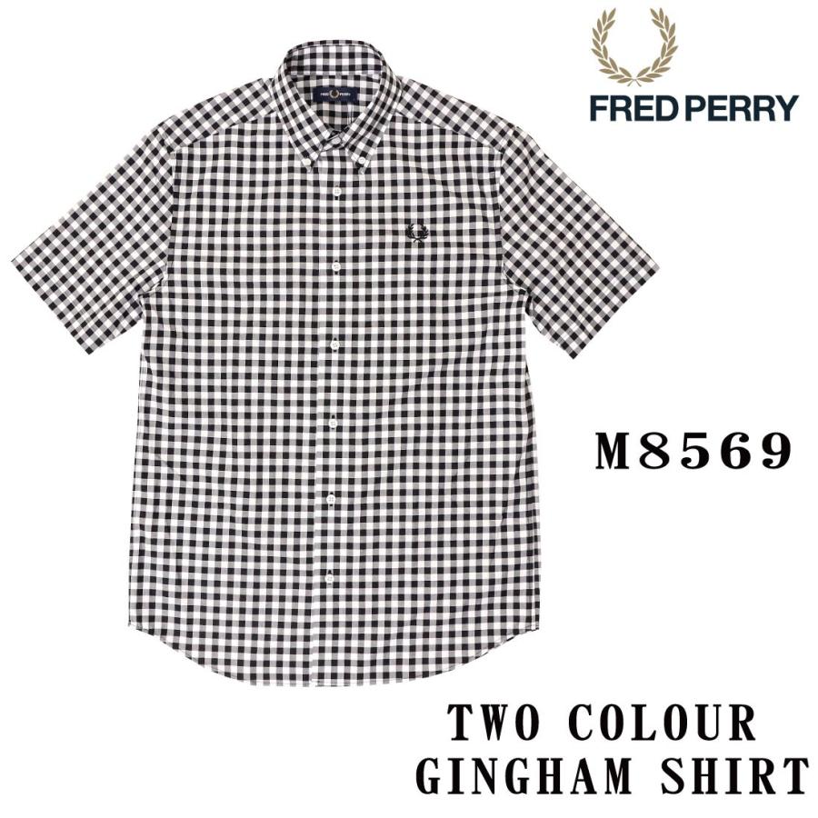 Fred Perry フレッドペリー 半袖 シャツ M8569 コットンポプリン ギンガムチェック柄 ホワイト 100 メンズ トップス 国内正規品 通常商品 Fp M8569 K Aiya 通販 Yahoo ショッピング