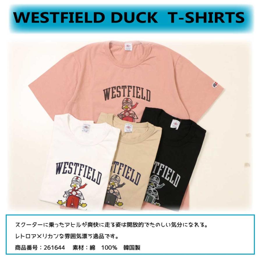 メール便 発送 LUMBER ランバー 半袖 Tシャツ WESTFIELD DUCK T-SHIRTS