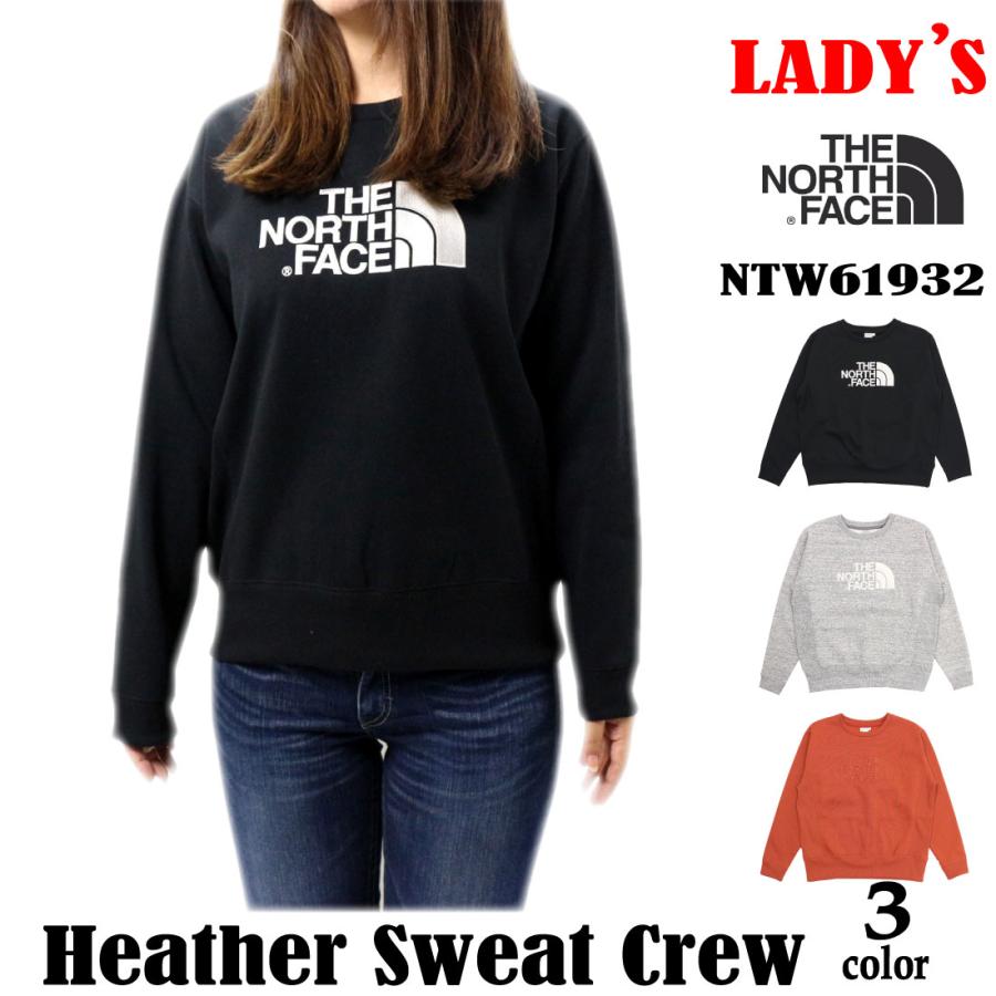 The North Face ザ ノースフェイス Ntw ヘザースウェットクルー レディース Heather Sweat Crew 3カラー 通常商品 Lnf Ntw K Aiya 通販 Yahoo ショッピング