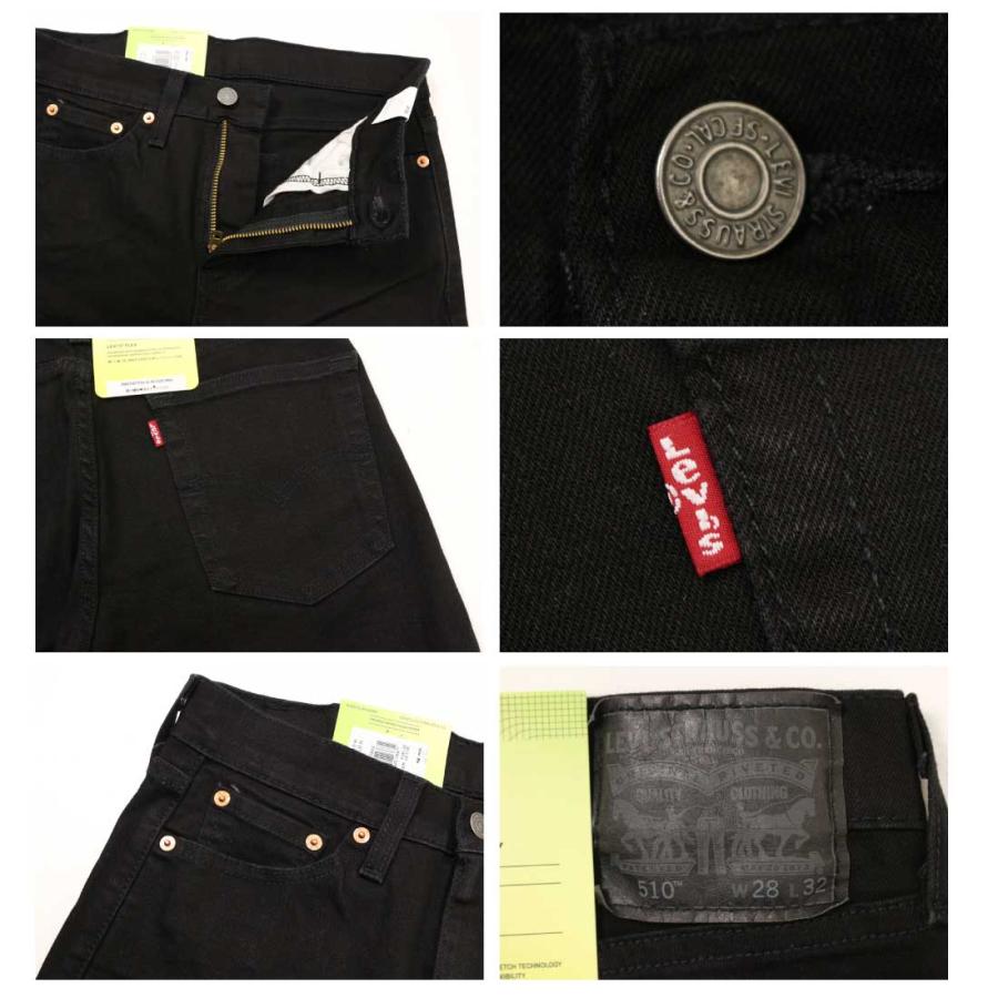 LEVI'S 510 スキニーデニム W28 L32 ブラック 510™ スキニーフィット ジーンズ ブラック – リーバイス®公式