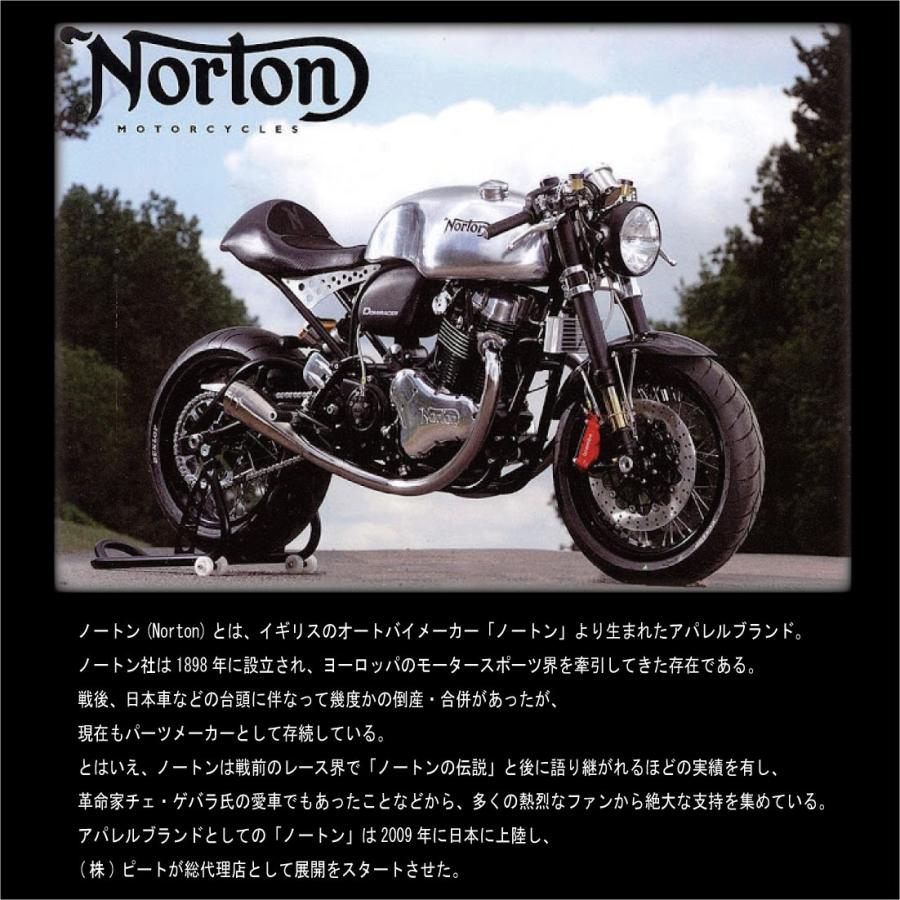 ノートン（NORTON） 服 半袖 Tシャツ 262N1014B ブリスター ジャカード