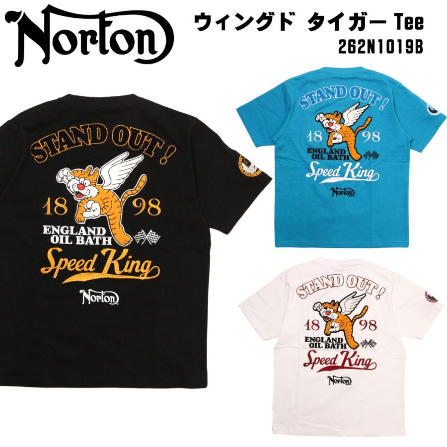 ノートン（NORTON） 服 半袖 Tシャツ 262N1019B ウィングド タイガー