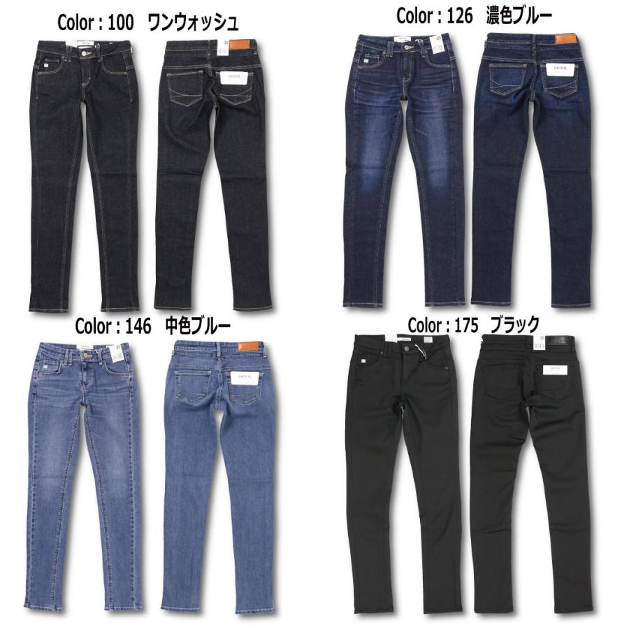 SOMETHING サムシング コア スキニー ストレッチ デニム パンツ