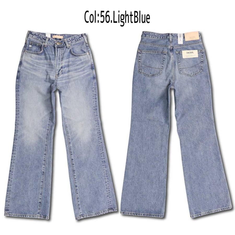 SOMETHING（サムシング） ジーンズ フレア SEA11 デニム パンツ LISA