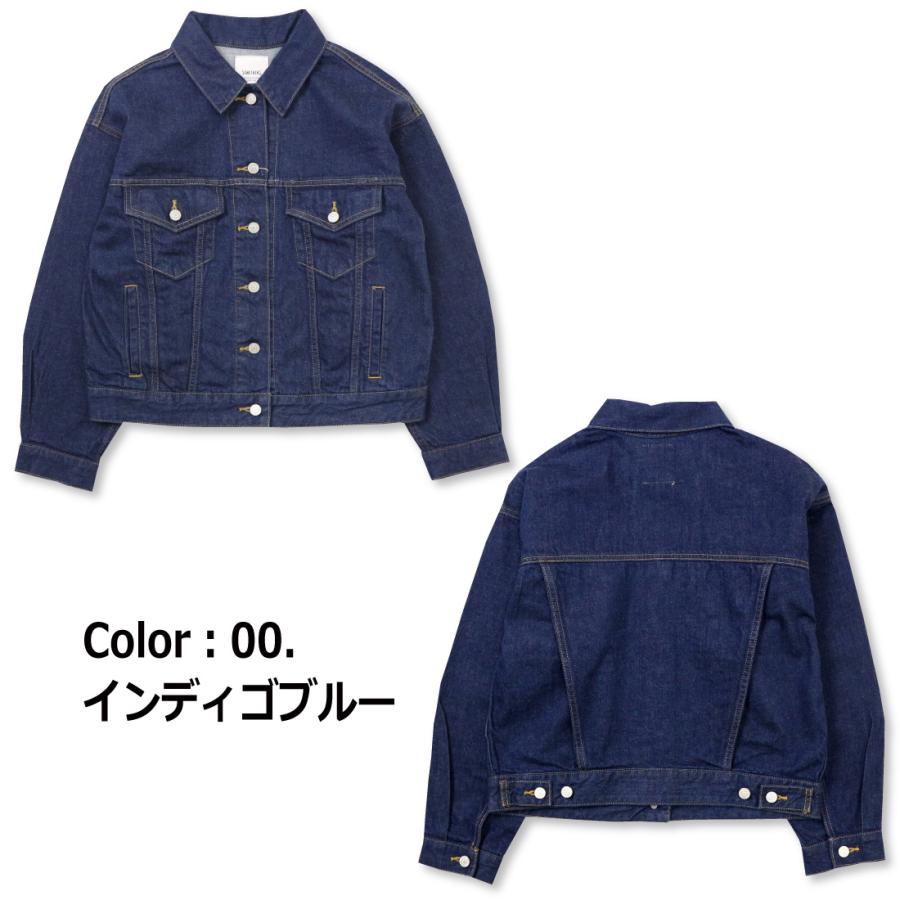 SOMETHING サムシング ベーシック デニムジャケット Gジャン ドロップ 